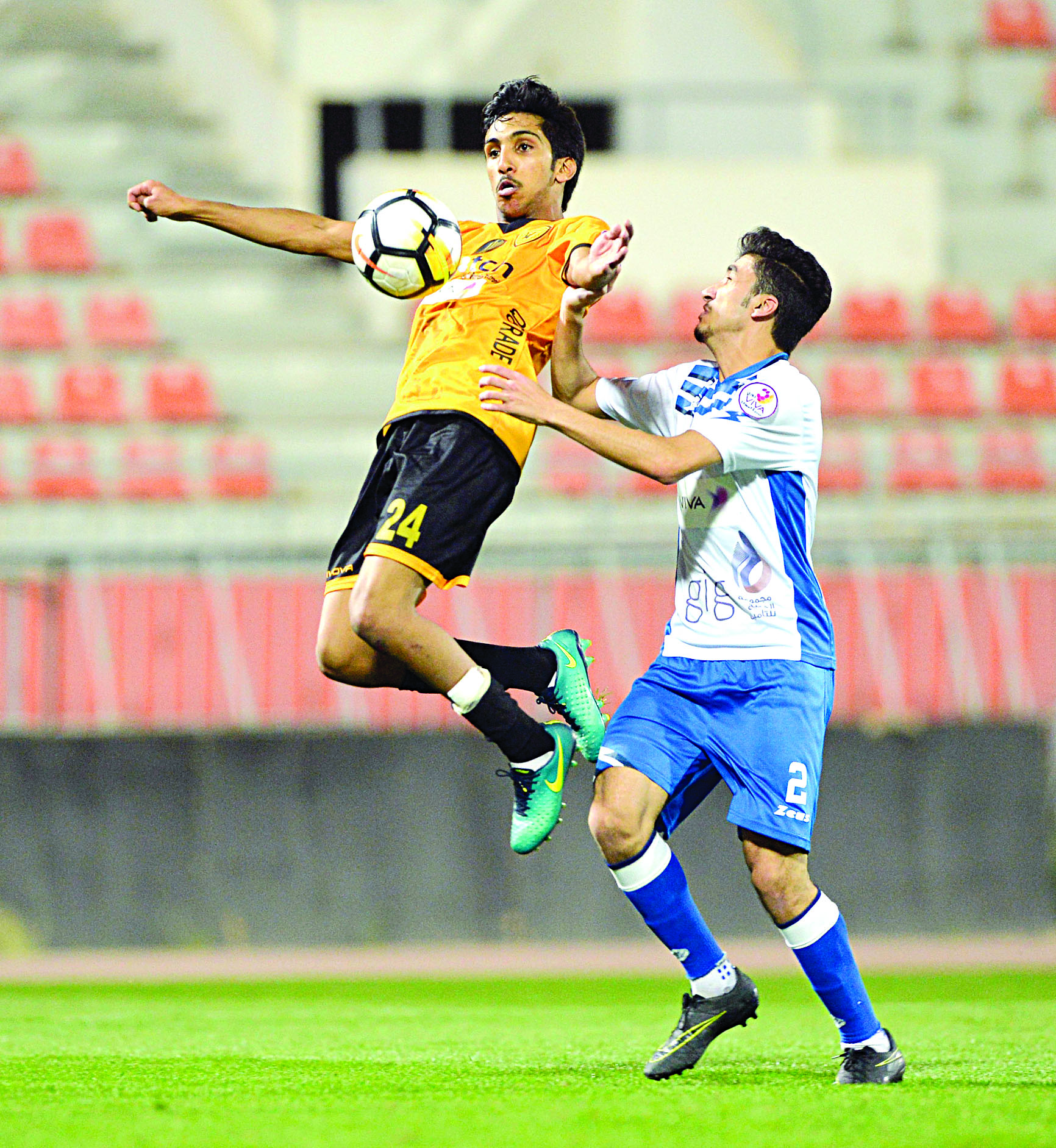 u0644u0627u0639u0628 u0627u0644u0642u0627u062fu0633u064au0629 u0639u0628u062fu0627u0644u0644u0647 u0645u0627u0648u064a u064au0633u062au062du0648u0630 u0639u0644u0649 u0627u0644u0643u0631u0629 u0645u0646 u0623u0645u0627u0645 u0645u062fu0627u0641u0639 u0627u0644u062cu0647u0631u0627u0621 u0639u0628u062fu0627u0644u0631u062du0645u0646 u0627u0644u0634u0645u0631u064a               (u0627u0644u0623u0632u0631u0642 u0641u0648u062au0648)