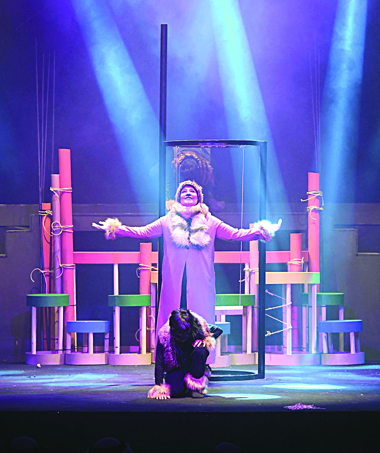 الخير لا بد أن ينتصر في النهاية 	(تصوير سعد هنداوي)