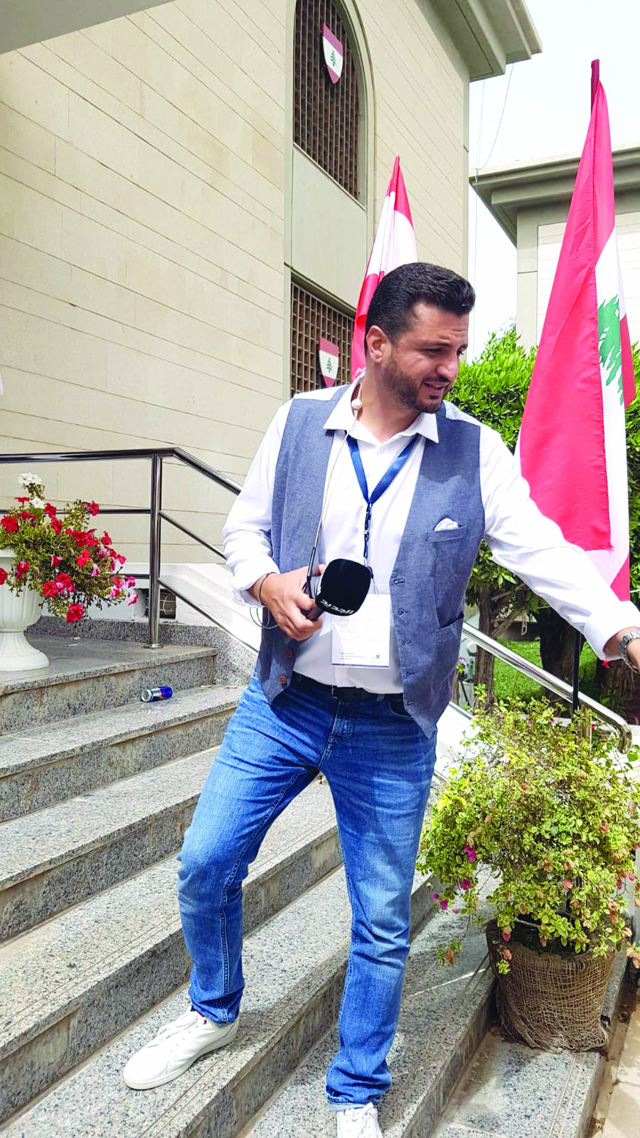 رامز القاضي في السفارة اللبنانية في الكويت