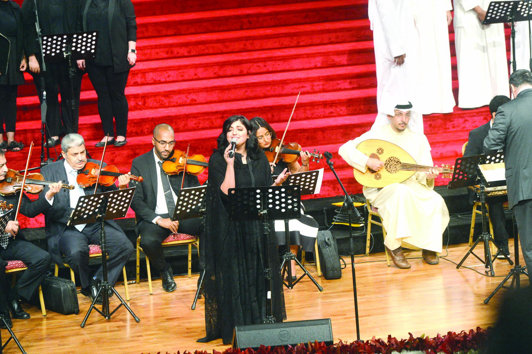 فقرة فنية في الحفل