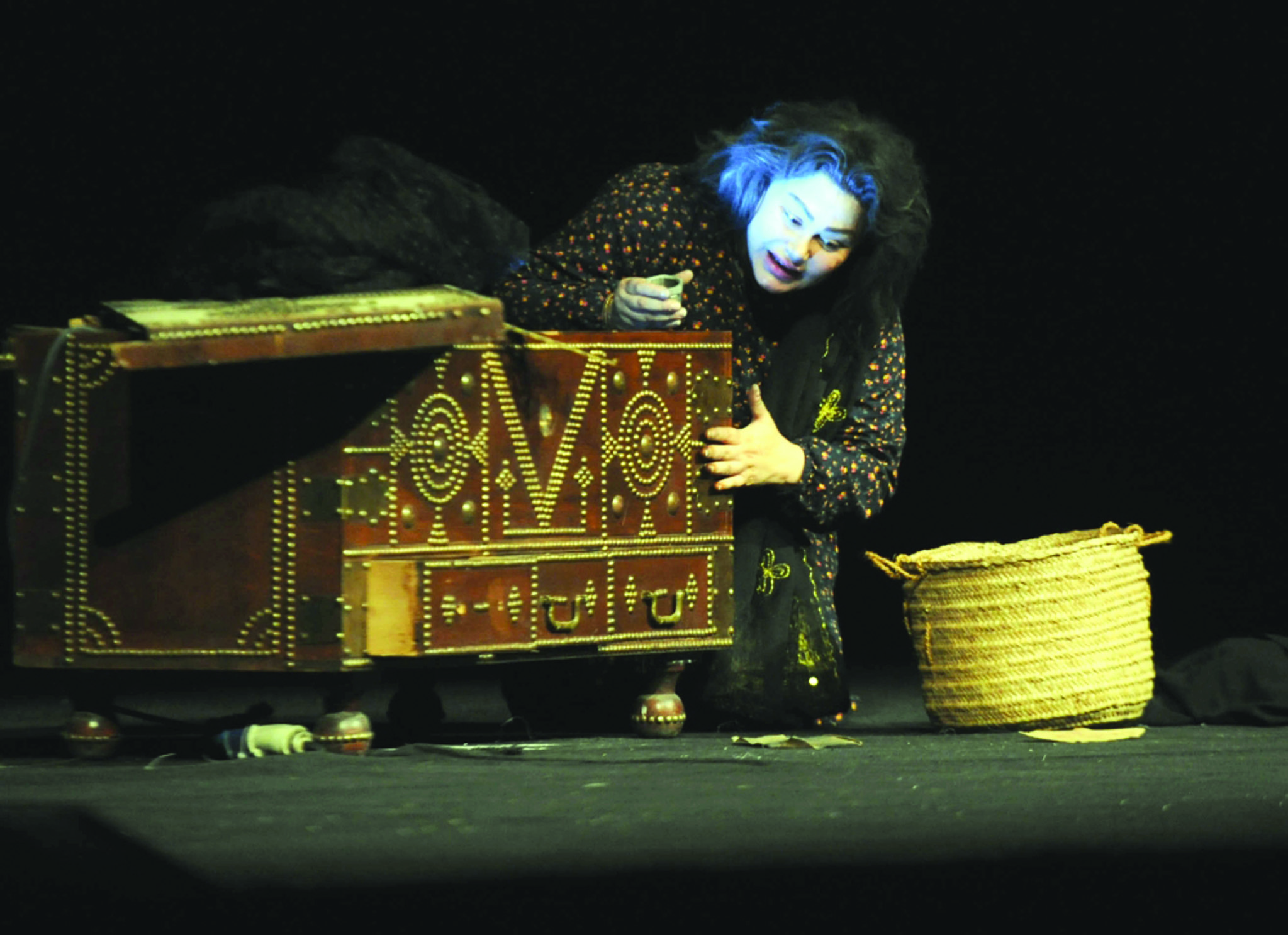 فاطمة الطباخ في «سعاد» 	(تصوير كرم ذياب)