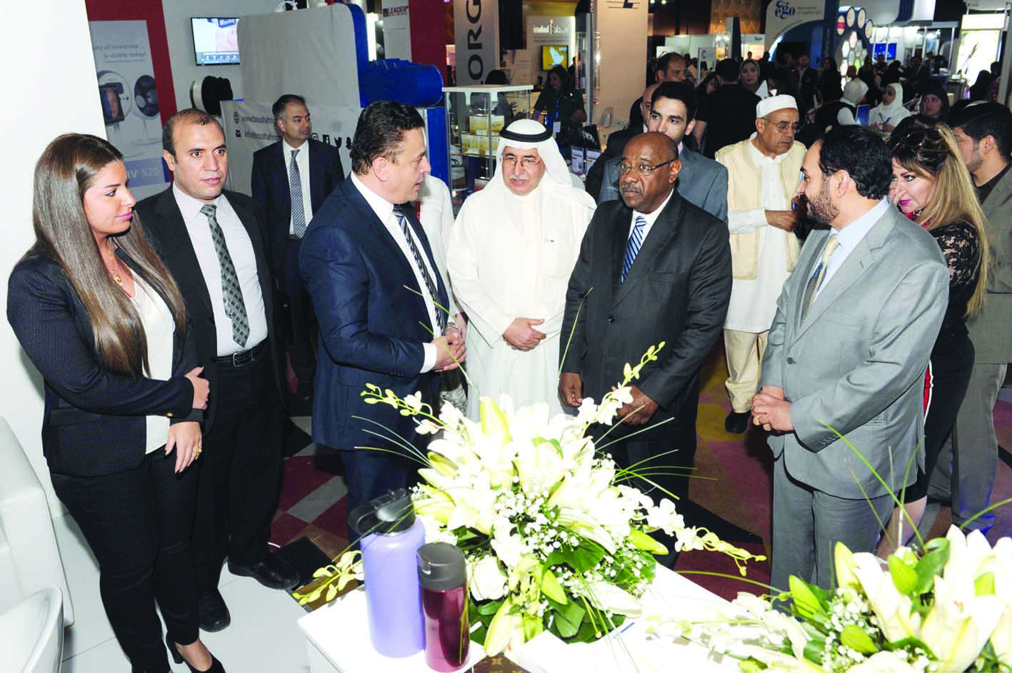 جولة في المعرض المرافق للملتقى