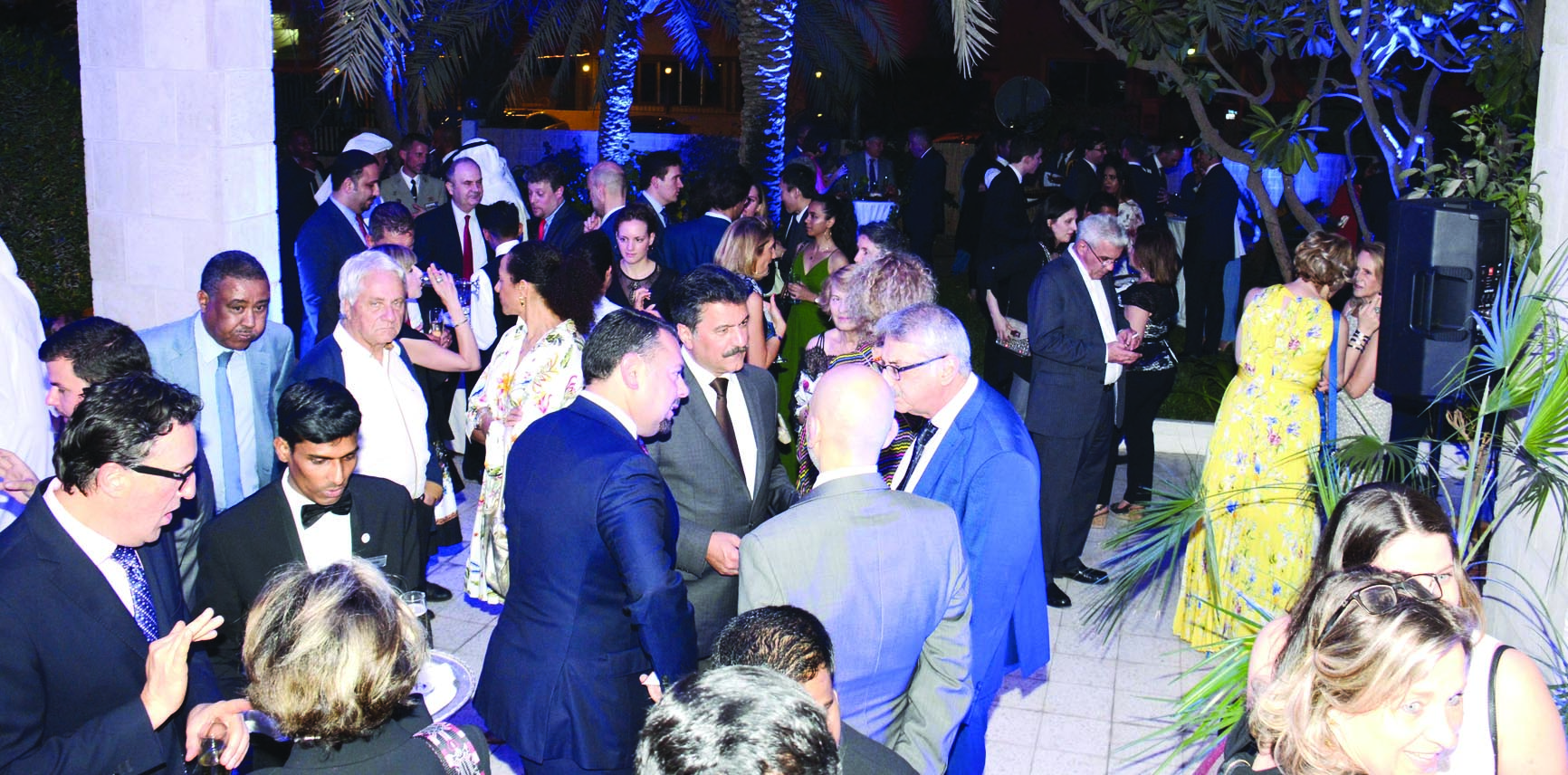 حضور ديبلوماسي  حاشد(تصوير سعد هنداوي) 