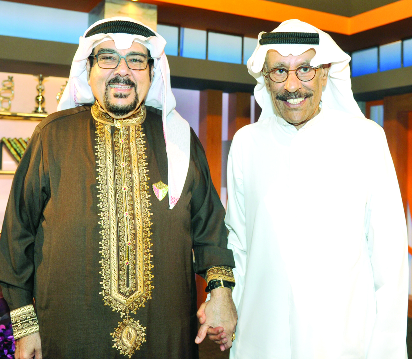 بدر بورسلي وسليمان القصار في برنامج «مرني» 