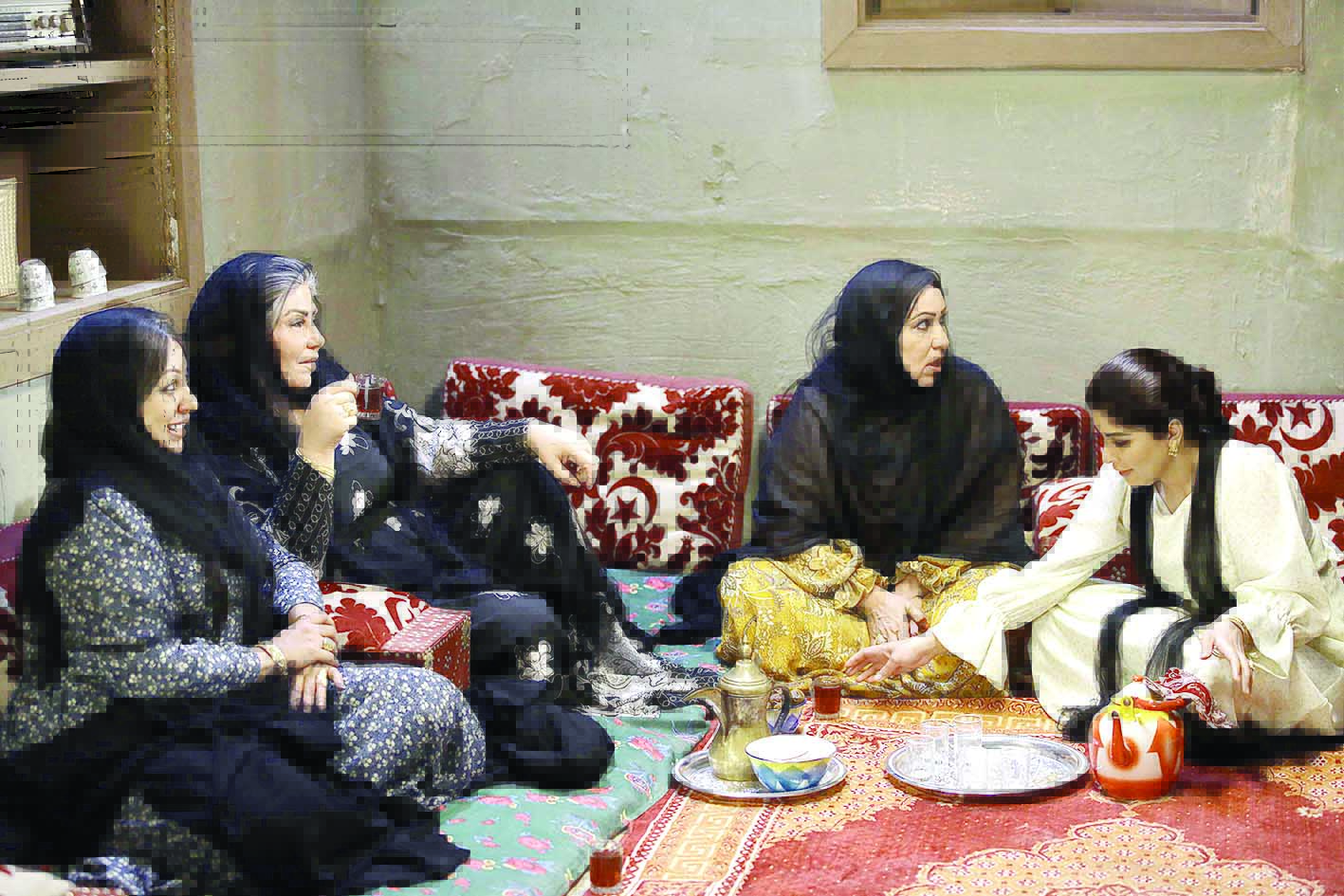 مشهد من «العاصوف»