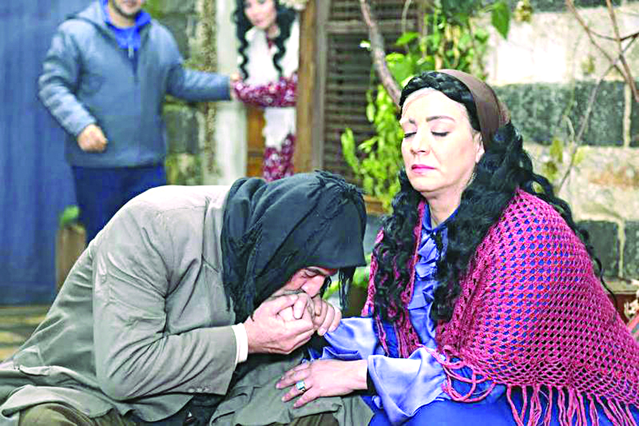 مشهد من «وردة شامية»