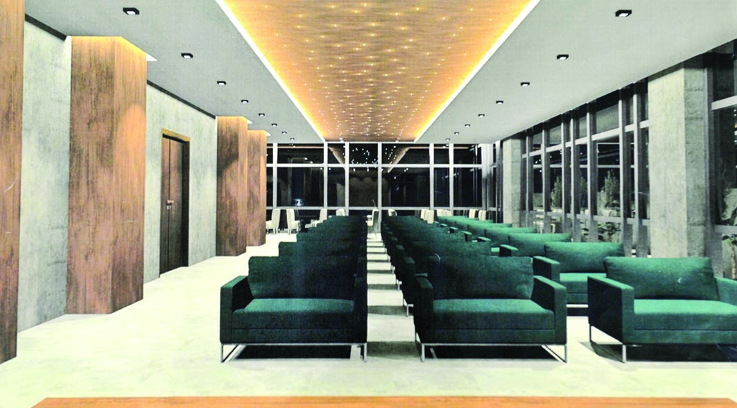 القاعة الجديدة للنساء التي ستدخل الخدمة قريبا