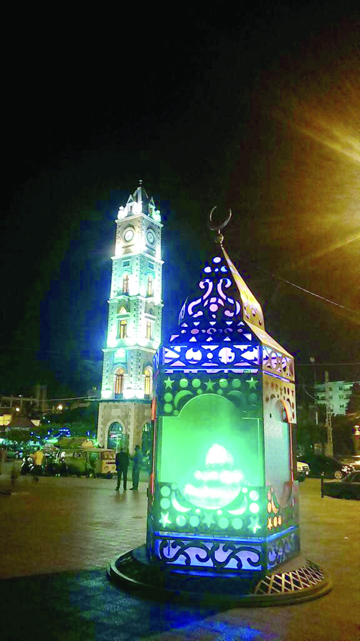  زينة رمضان في مدينة طرابلس اللبنانية