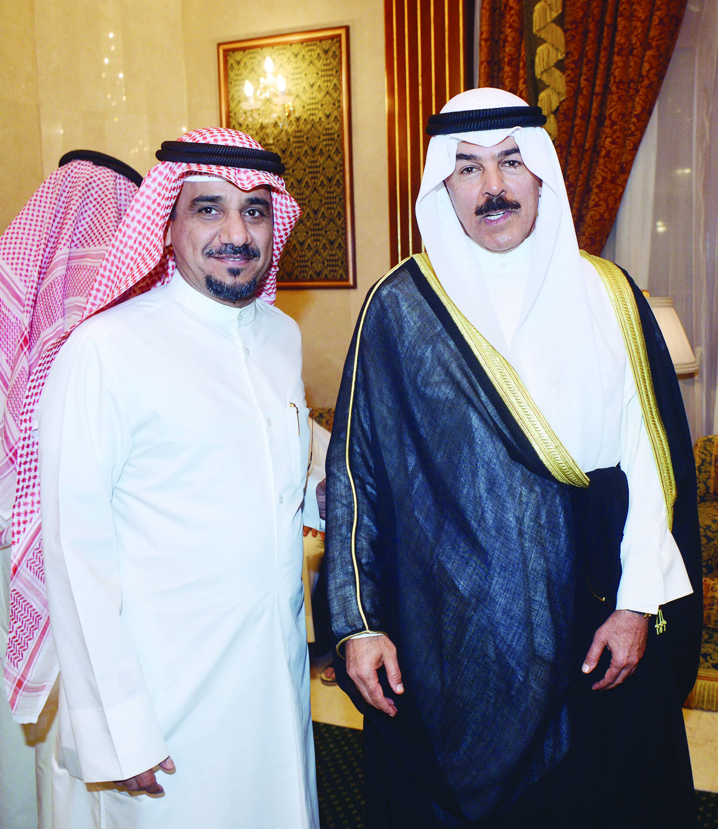 محمد الخالد والزميل منصور الشمري