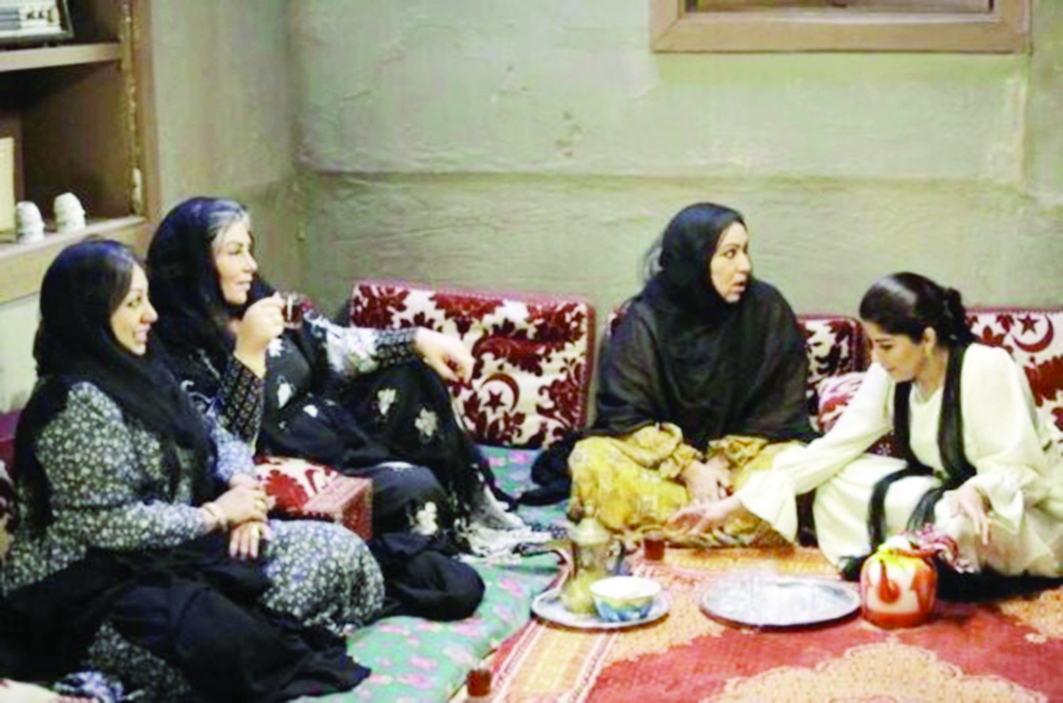 البلوشي في مشهد من «العاصوف»