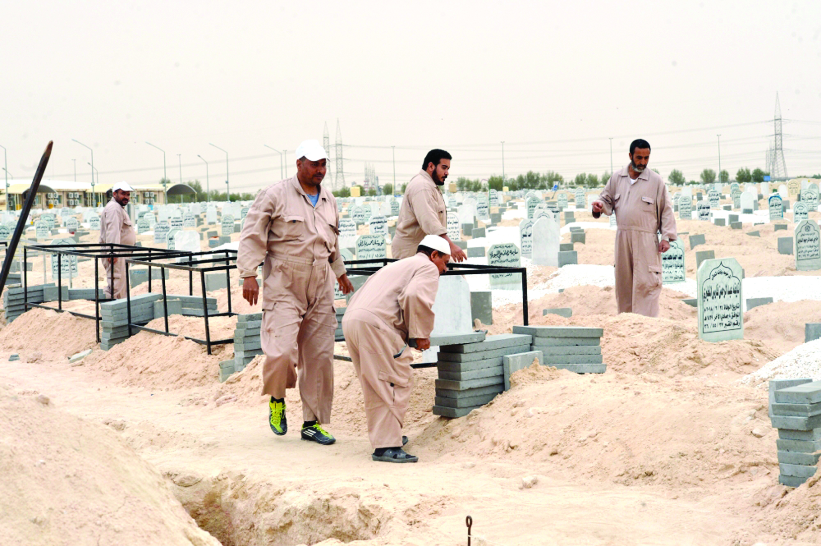 غالبية الحفارين من المصريين 