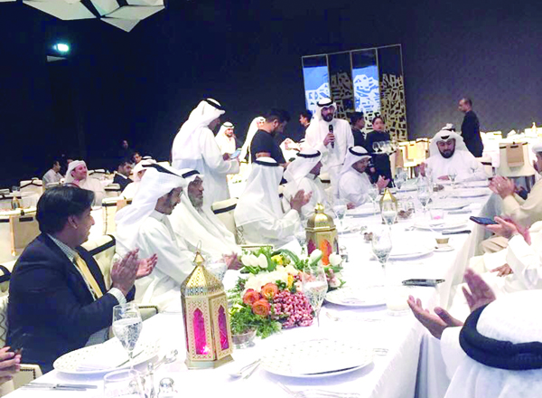 جانب من غبقة الجمعية الطبية 