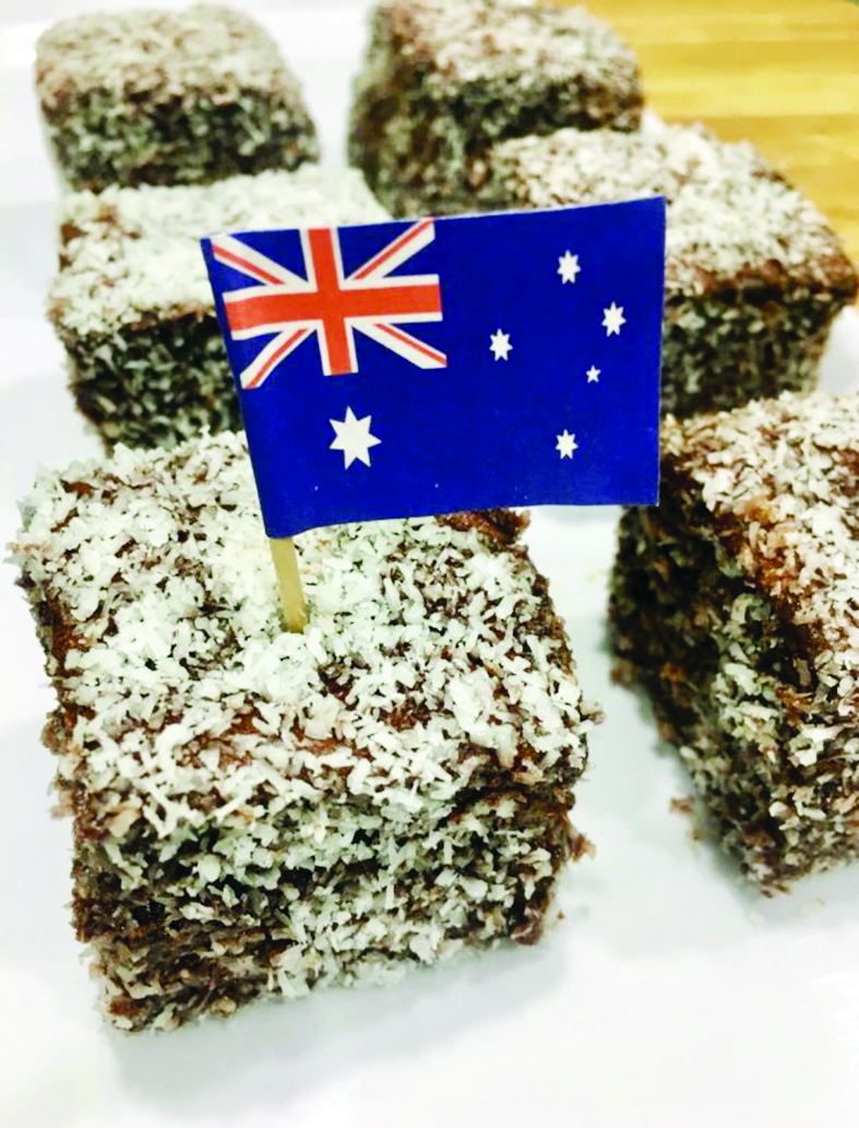 كعكة Lamington 