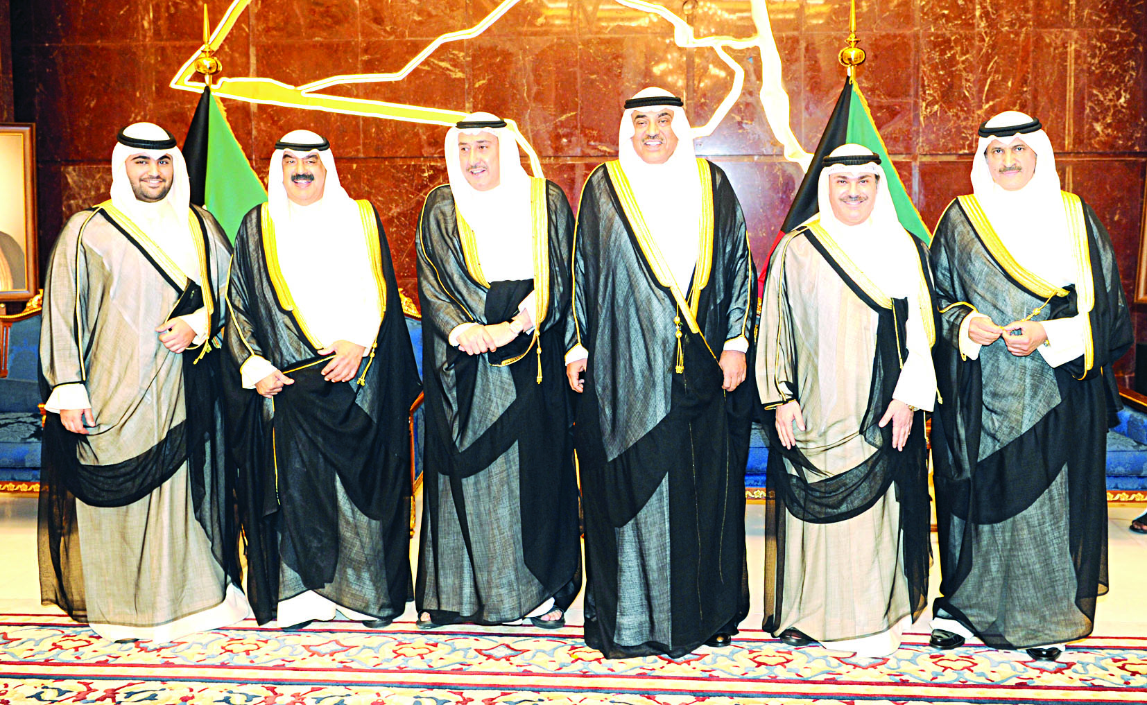 صباح الخالد وخالد الجارالله وفيصل الحمود وخالدالعبدالله
