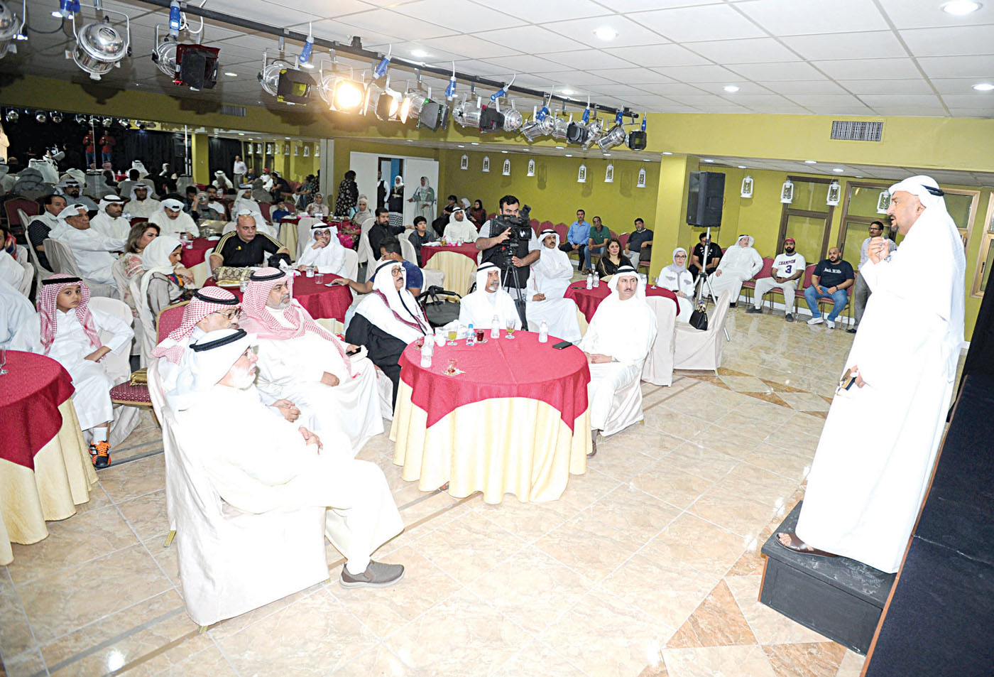 جانب من الاحتفال 	(تصوير كرم ذياب)