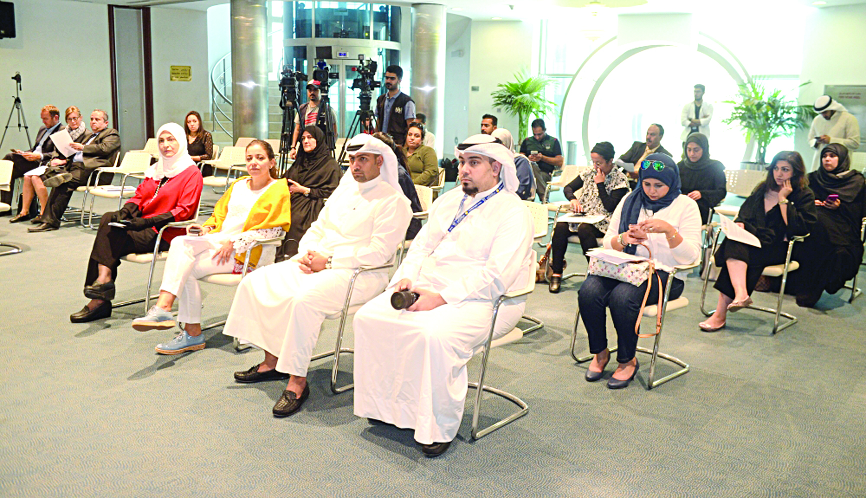 جانب من الحضور 