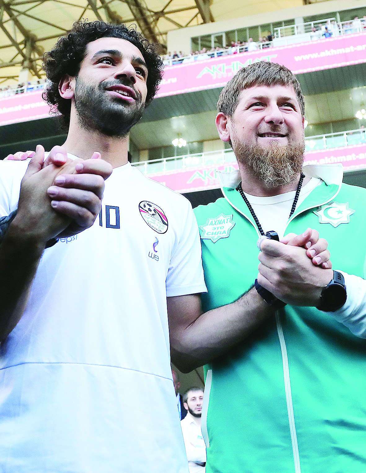 u0627u0644u0631u0626u064au0633 u0627u0644u0634u064au0634u0627u0646u064a u0631u0645u0636u0627u0646 u0642u062fu064au0631u0648u0641 u0648u0645u062du0645u062f u0635u0644u0627u062d u062eu0644u0627u0644 u062au062fu0631u064au0628u0627u062a u0627u0644u0645u0646u062au062eu0628 u0627u0644u0645u0635u0631u064a u0641u064a u063au0631u0648u0632u0646u064att  (u0623 u0641 u0628)