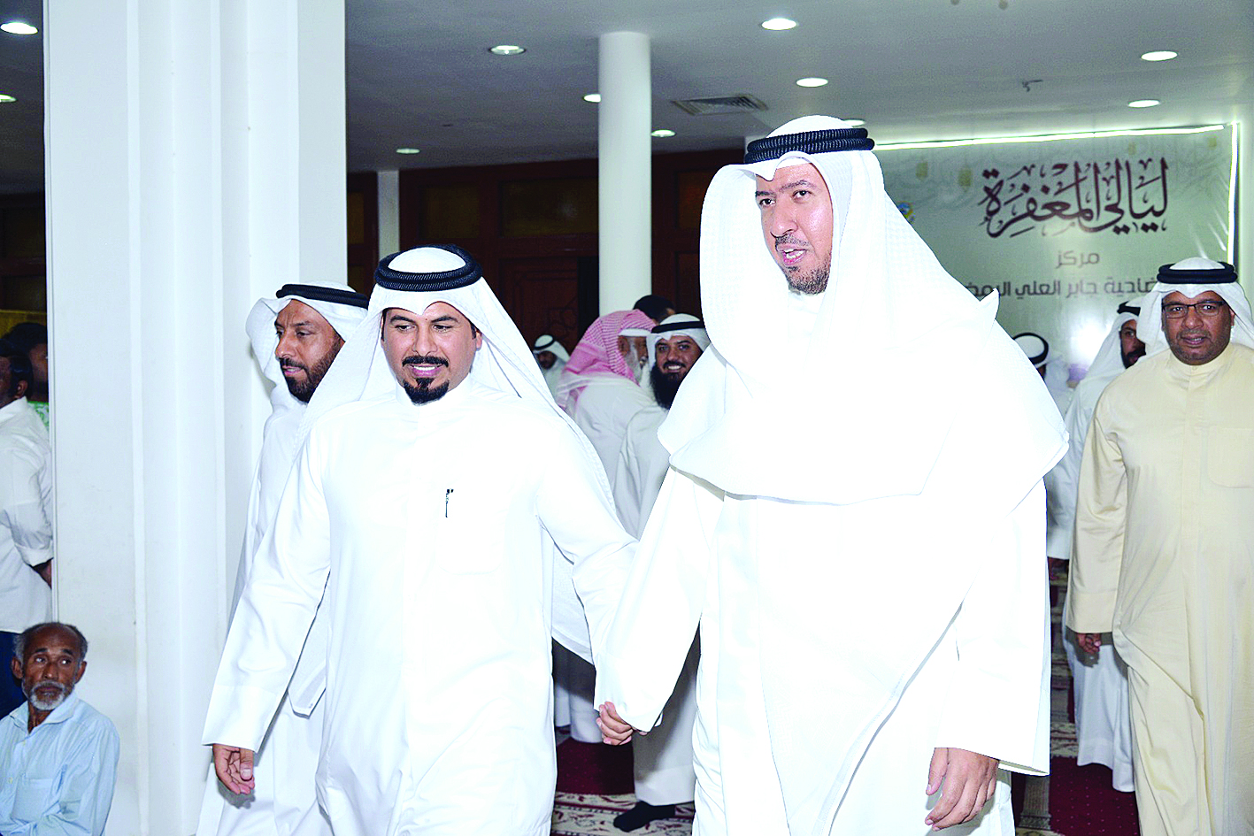 العفاسي والعتيبي خلال الجولة