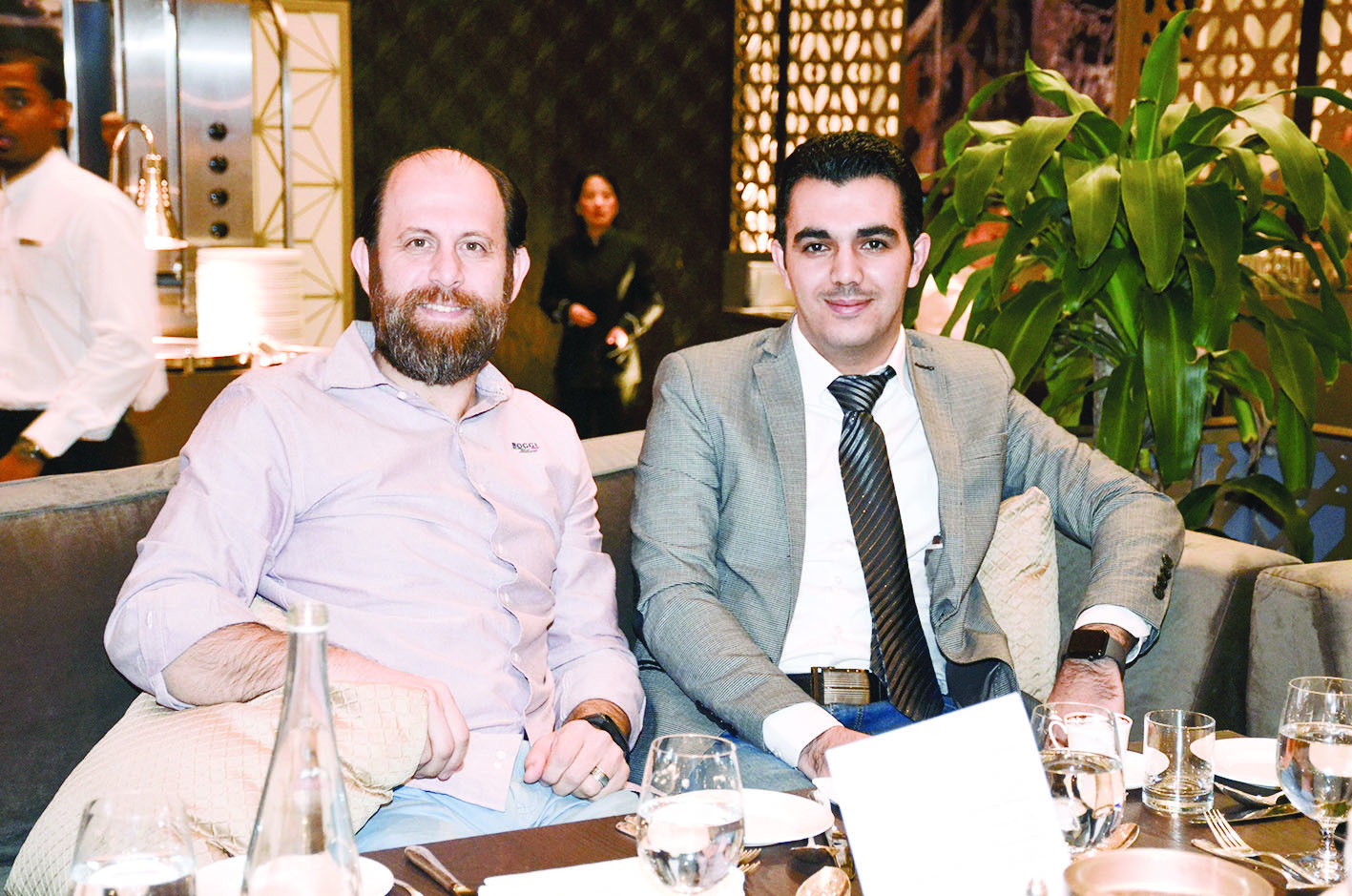 الزميل علي قاسم ونزار مراد 