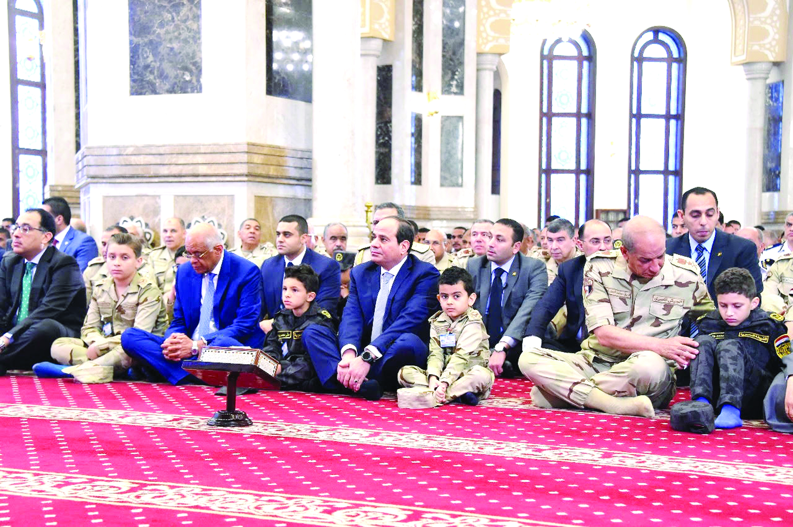 u0627u0644u0633u064au0633u064a u064au0633u062au0645u0639 u0625u0644u0649 u062eu0637u0628u0629 u0627u0644u0639u064au062f u0628u0631u0641u0642u0629 u0639u062fu062f u0645u0646 u0623u0628u0646u0627u0621 u0627u0644u0634u0647u062fu0627u0621 u0628u0645u0633u062cu062f u0627u0644u0645u0634u064au0631 u0637u0646u0637u0627u0648u064a u0641u064a u0627u0644u0642u0627u0647u0631u0629 