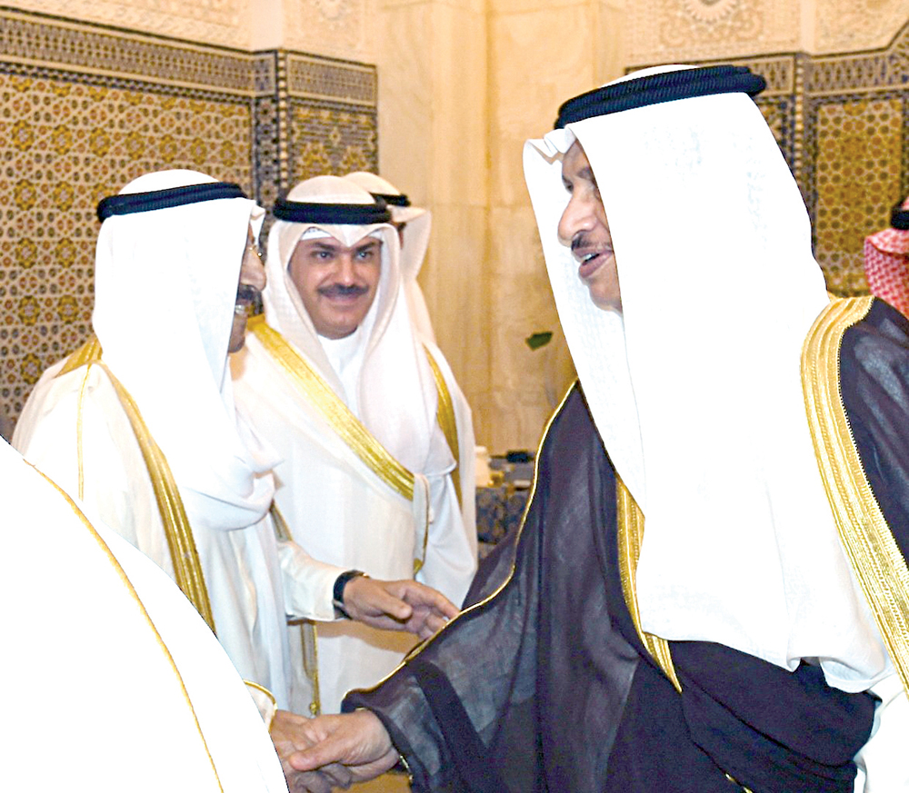 سمو الأمير يتلقى تهاني المبارك