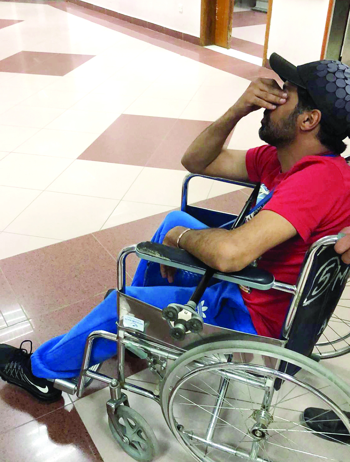 ... وعقب نقله إلى المستشفى