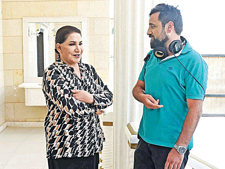 مع سعاد عبدالله في «عبرة شارع» 