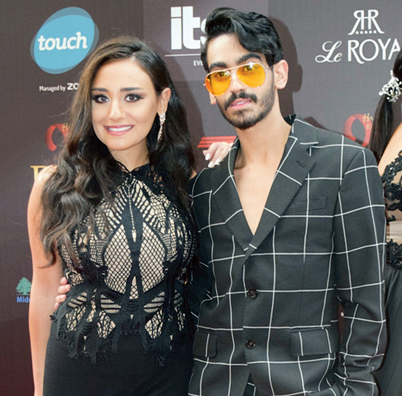 حسن العطار وزميلته سابقاً في «ذا فويس» ماريز فرزلي 