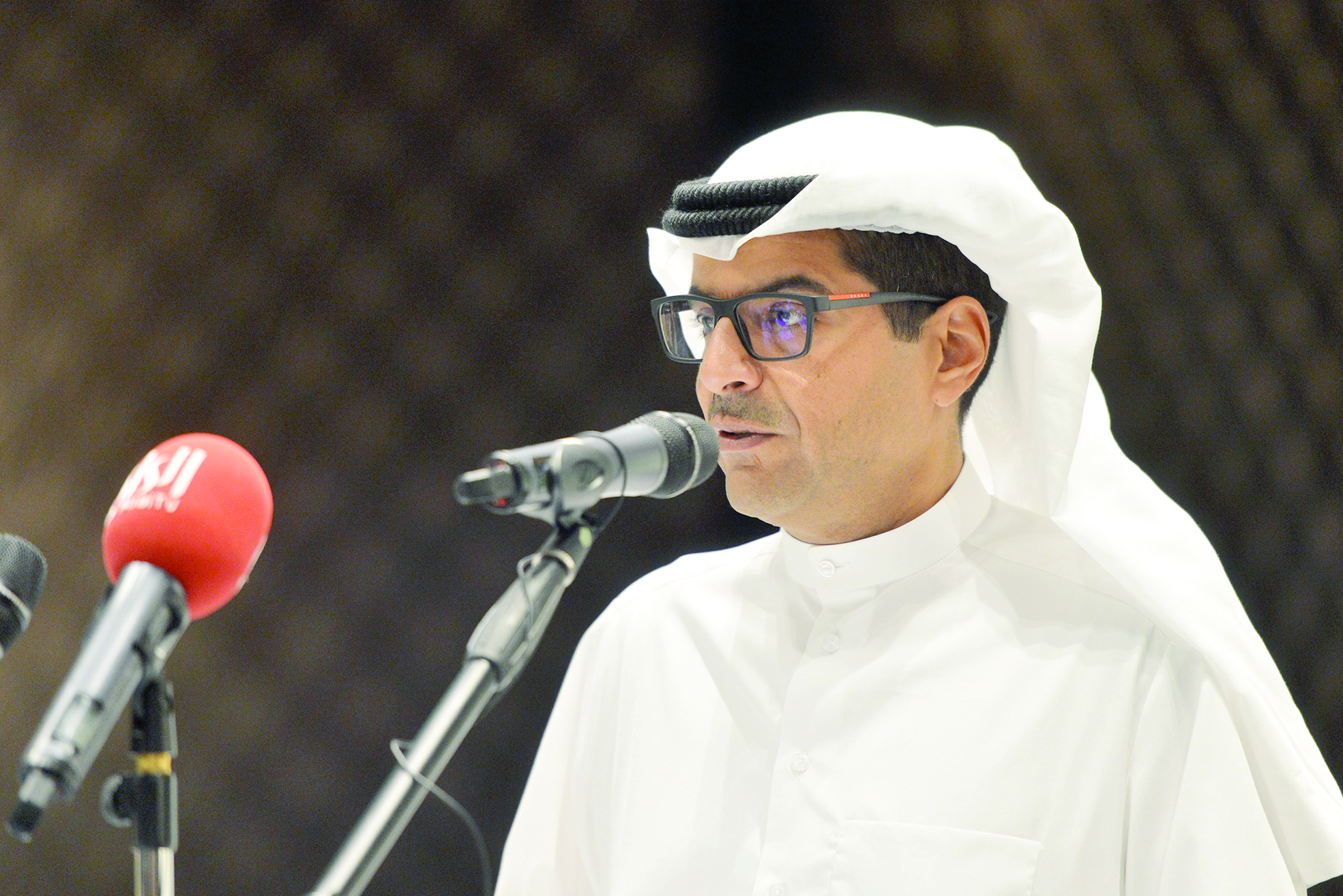  مازن الناهض يلقي كلمته في الحفل