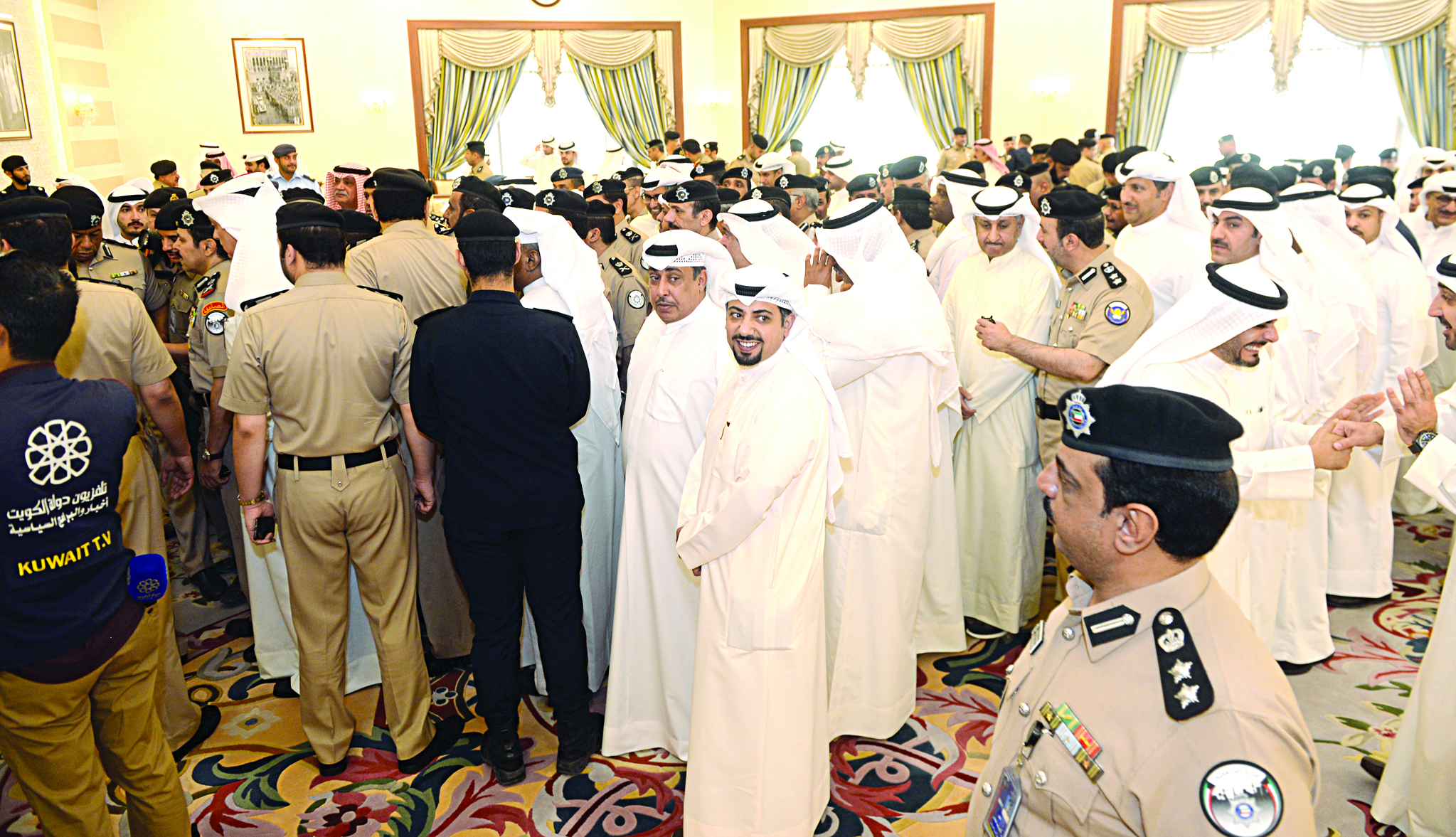 حضور كبير لتهنئة النهام بمنصبه الجديد 