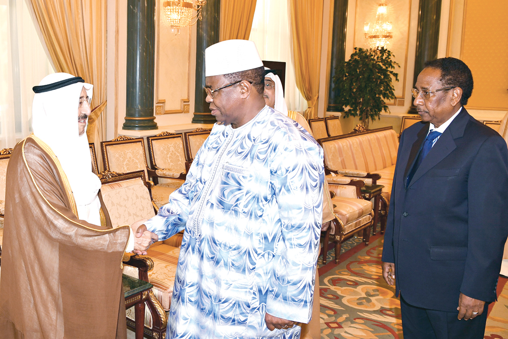 سمو الأمير يتلقى تعازي السلك الديبلوماسي