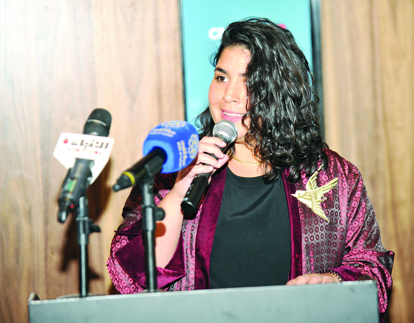 غالية حيات 	 (تصوير سعد هنداوي)