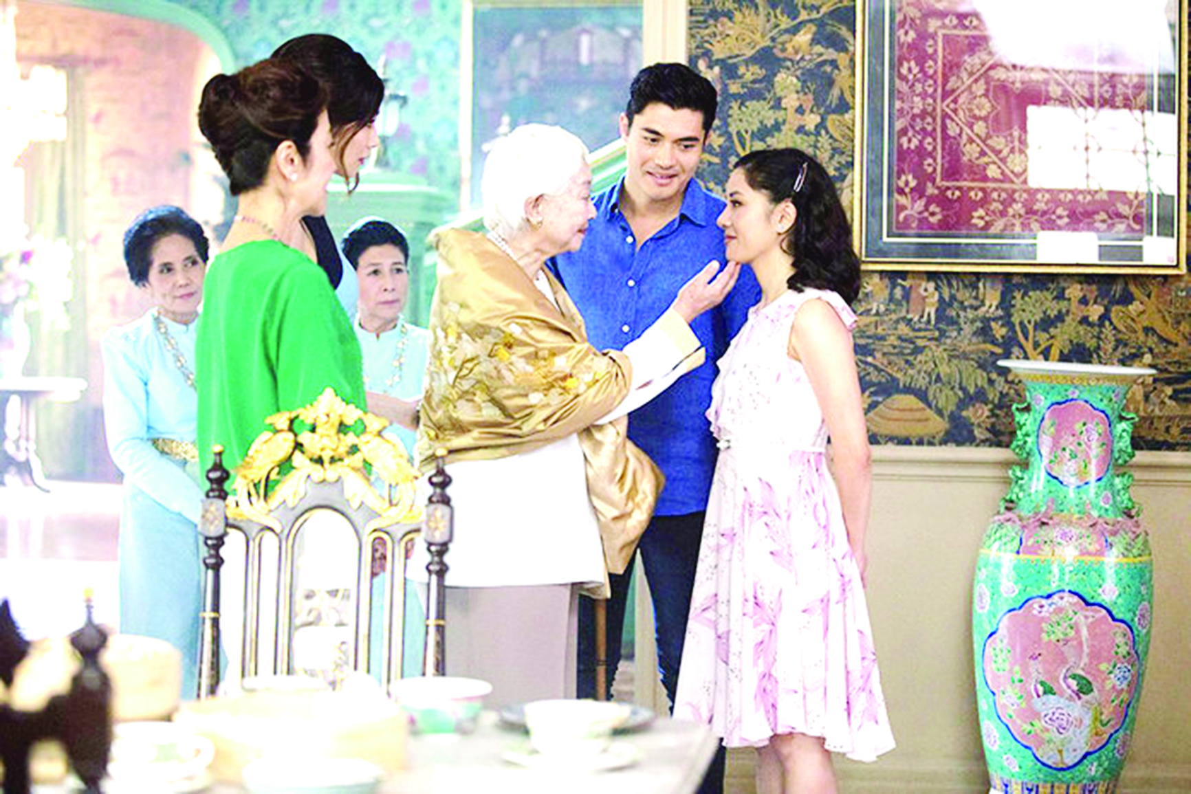 ... ومشهد من «Crazy Rich Asians»