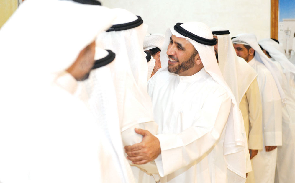 النائب محمد الدلال مهنئاً