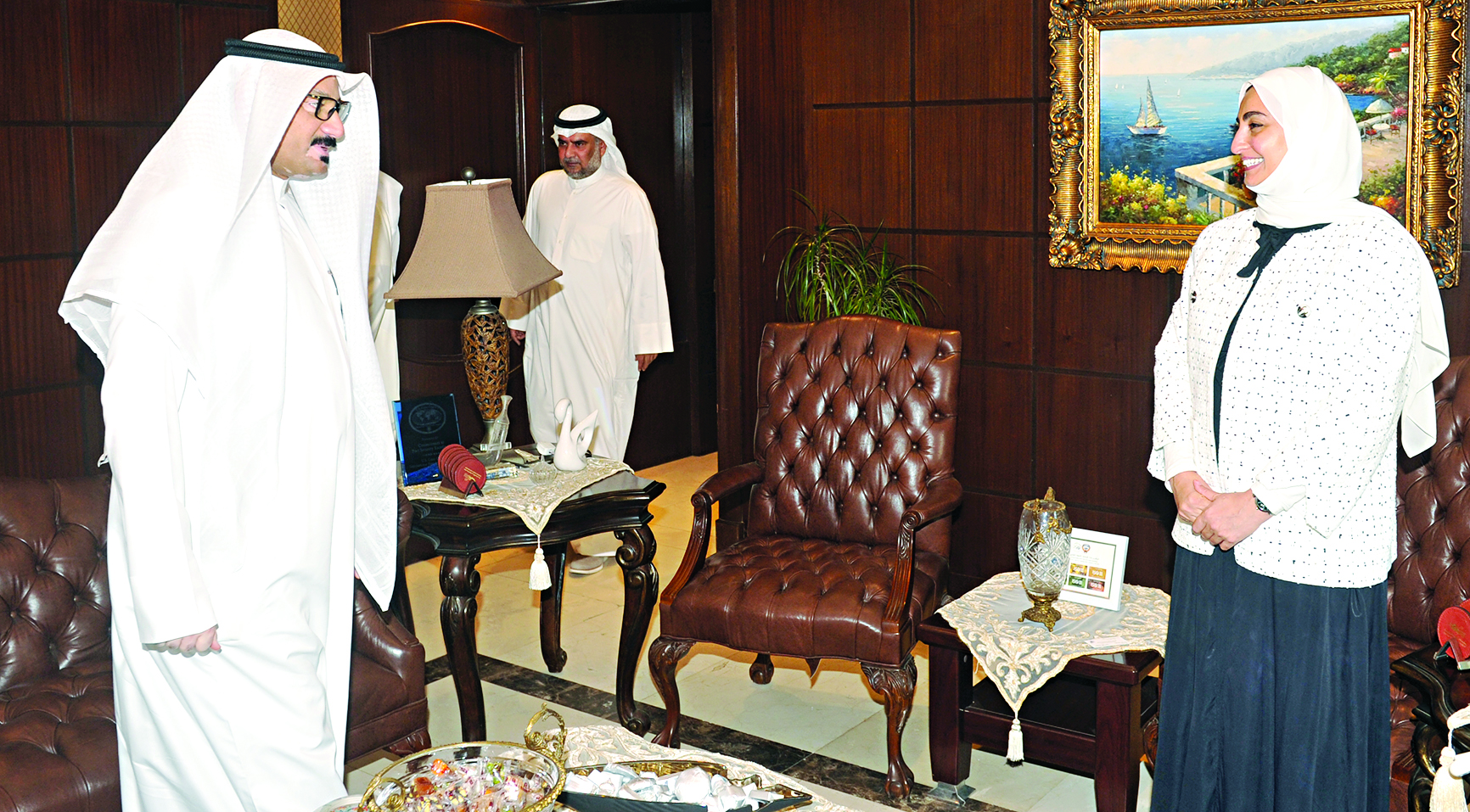 ... وتهنئة من الزميل ناصر الفرحان