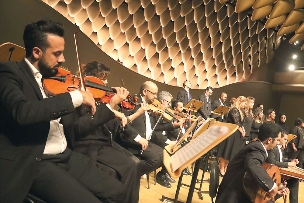 من البروفات 