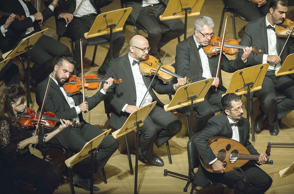 العازفون أبدعوا في الحفل