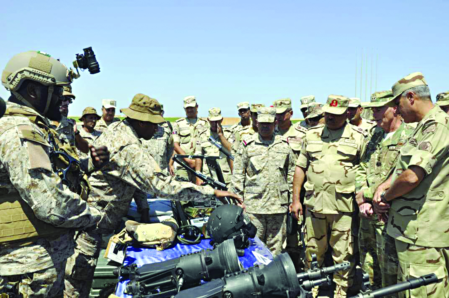  u062cu0627u0646u0628 u0645u0646 u062au062fu0631u064au0628u0627u062a u00abu0627u0644u0646u062cu0645 u0627u0644u0633u0627u0637u0639 2018u00bb u0641u064a u0635u062du0631u0627u0621 u0645u0635u0631 u0627u0644u063au0631u0628u064au0629