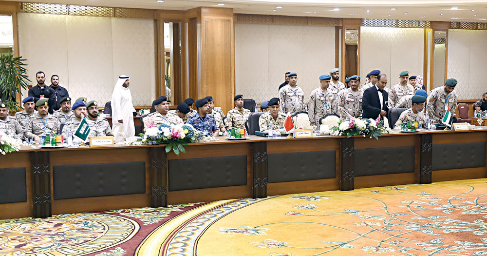 جانب من اجتماع رؤساء الأركان