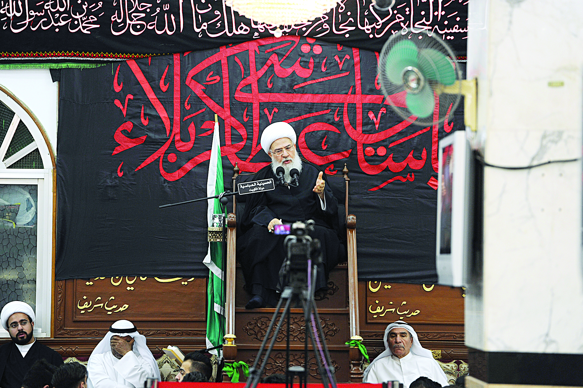 فاضل المالكي متحدثاً