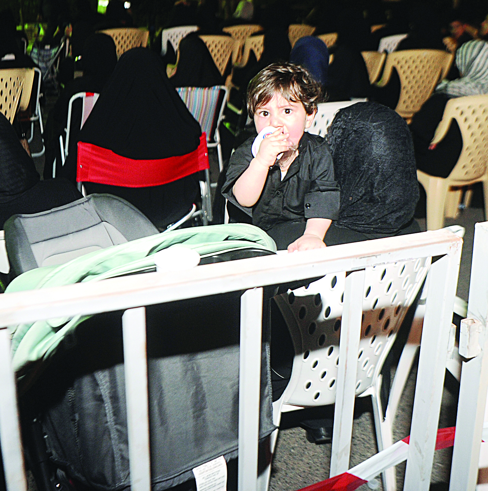 طفل في الحسينية العباسية