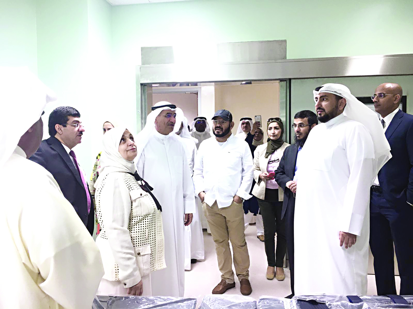 u0627u0644u0648u0632u0631u0627u0621 u062eu0644u0627u0644 u0627u0644u062cu0648u0644u0629 u0641u064a u0645u0633u062au0634u0641u0649 u062cu0627u0628u0631