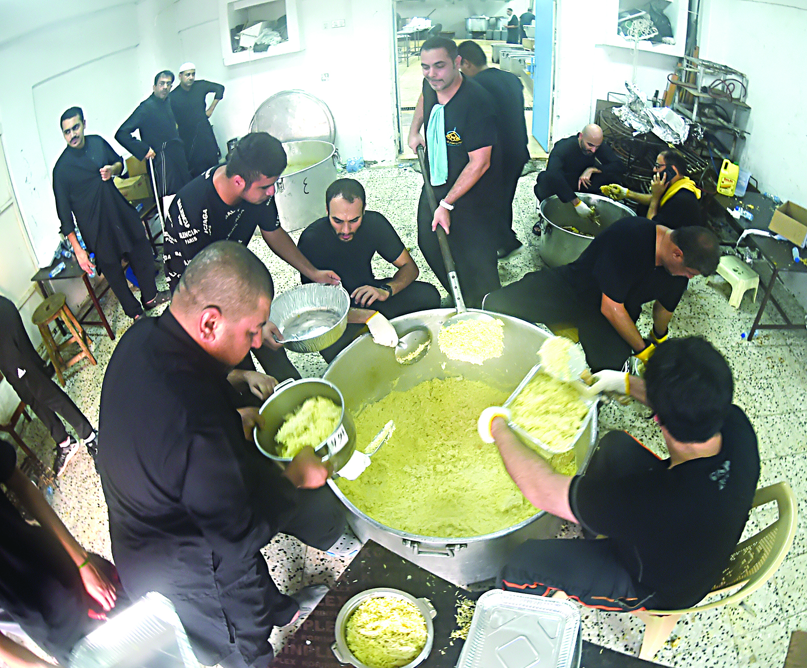 تجهيز بركة الإمام الحسين