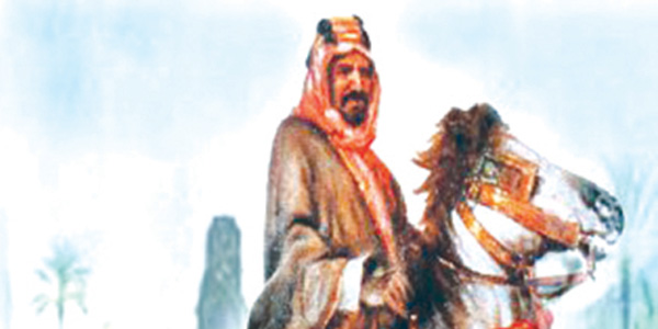 الملك عبدالعزيز مؤسس المملكة