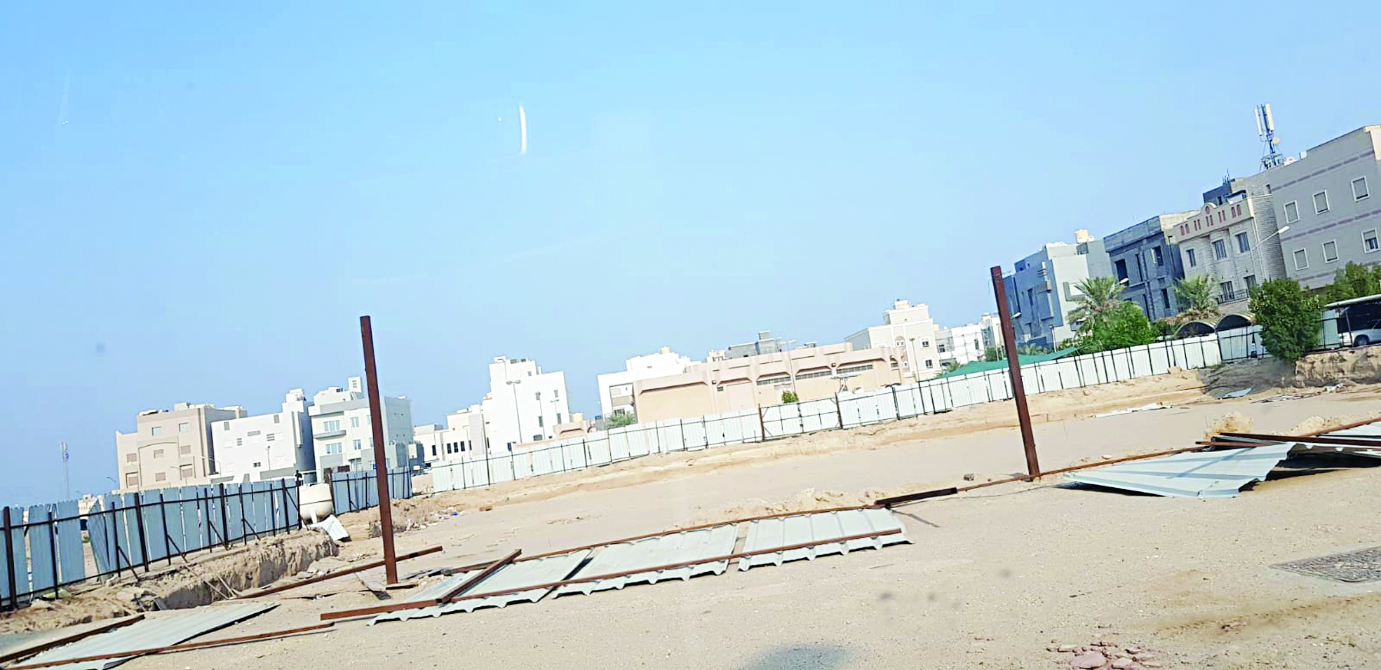 موقع مسجد لم يتم إنشاؤه 