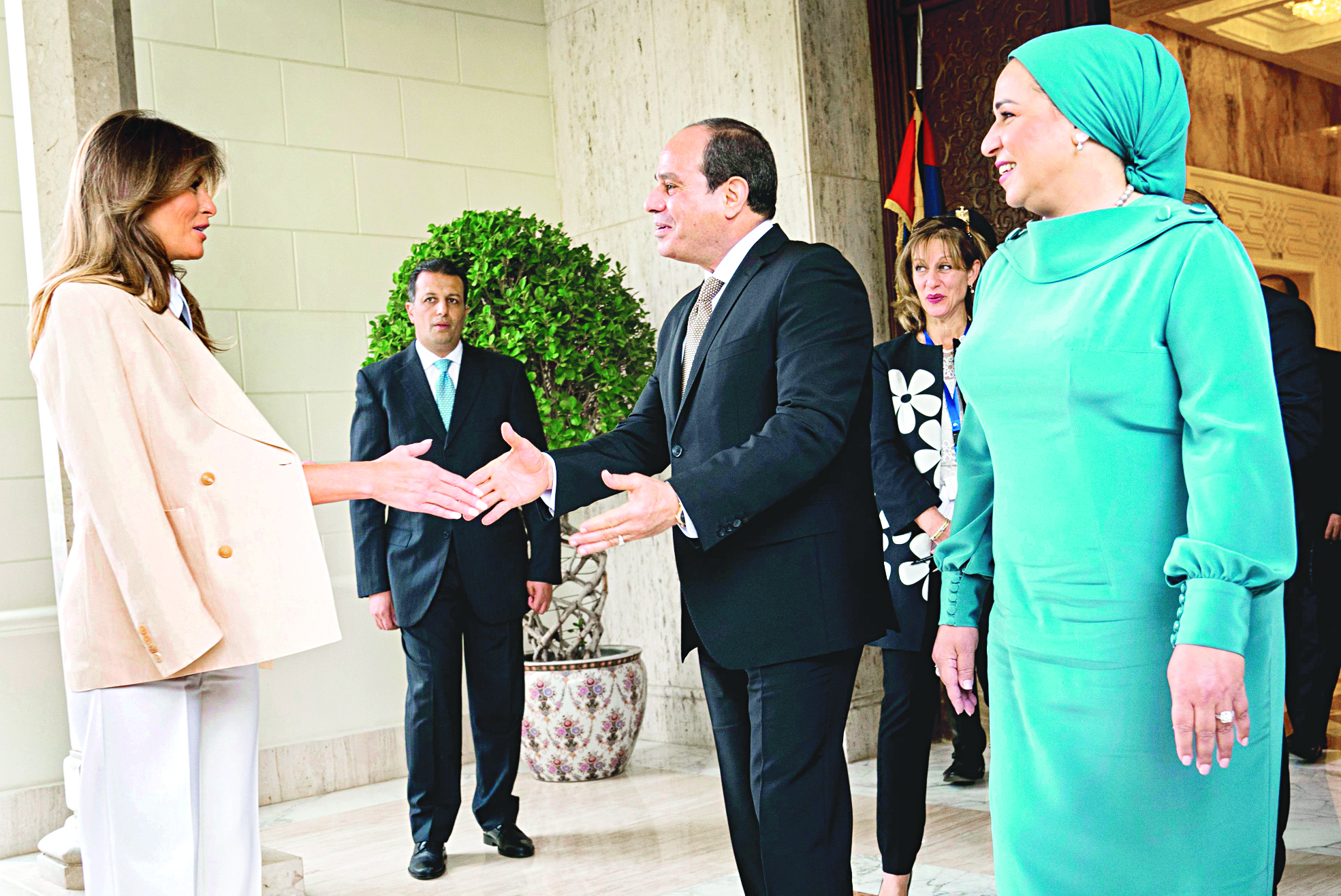 u0627u0644u0633u064au0633u064a u0648u0642u0631u064au0646u062au0647 u064au0633u062au0642u0628u0644u0627u0646 u0645u064au0644u0627u0646u064au0627 u0641u064a u0642u0635u0631 u0627u0644u0627u062au062du0627u062fu064au0629 u0641u064a u0627u0644u0642u0627u0647u0631u0629t (u0623 u0641 u0628)