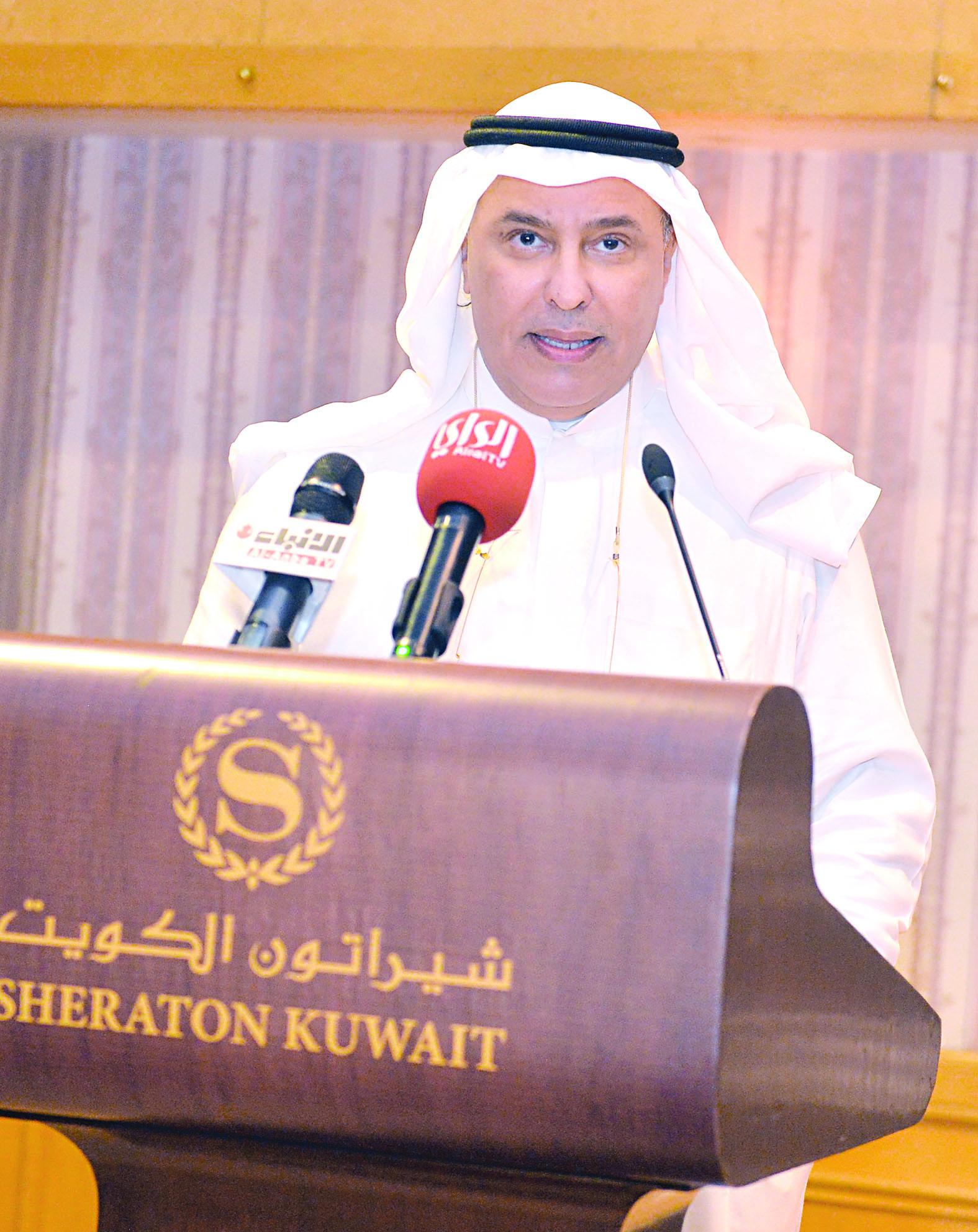  مبارك فهد السالم متحدثاً 