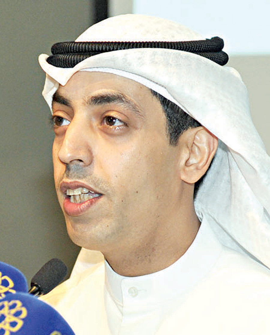 مشعل السبيعي متحدثاً 