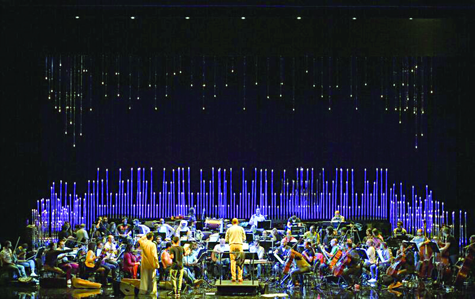 من أجواء البروفات