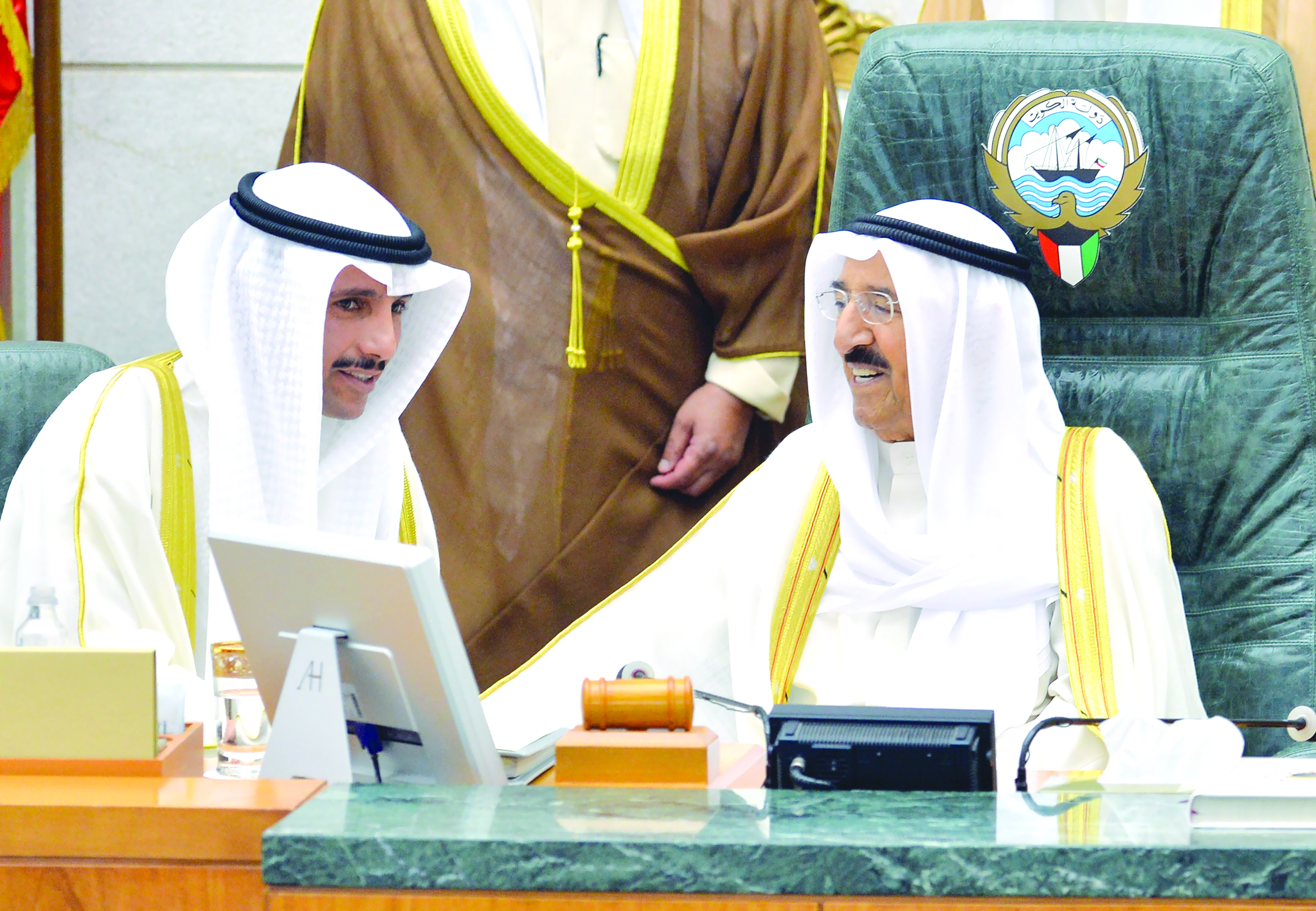 u0633u0645u0648 u0627u0644u0623u0645u064au0631 u0648u0631u0626u064au0633 u0645u062cu0644u0633 u0627u0644u0623u0645u0629 u062eu0644u0627u0644 u0627u0641u062au062au0627u062d u062fu0648u0631 u0627u0646u0639u0642u0627u062f u0627u0644u0645u062cu0644u0633 u0623u0648u0644 u0645u0646 u0623u0645u0633t (u062au0635u0648u064au0631 u0623u0633u0639u062f u0639u0628u062f u0627u0644u0644u0647)